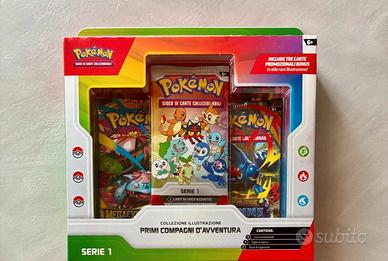 Pokemon collezione Primi Compagni d’Avventura NEW