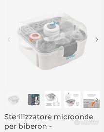sterilizzatore microonde per biberon