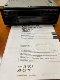 Autoradio Sony con caricatore cd