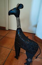 giraffa etnica porta candela 