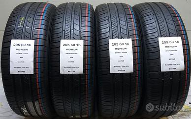 4 GOMME 205 60 16 MICHELIN BR1736