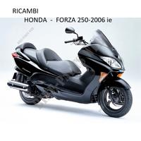 HONDA FORZA 250 IE 205 2006 RICAMBI CARENA MARMITT