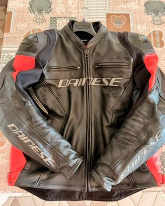 Giacca in pelle Dainese taglia 56