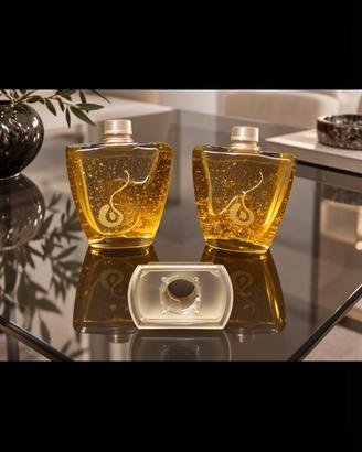 Bottiglia da collezione Aul'io con Oro 23kt