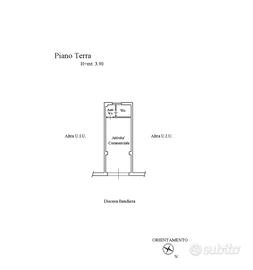 Magazzino Cat C1 alle spalle di via Maqueda