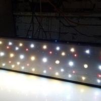 Plafoniera sil zan a led 100x30cm dolce alba di