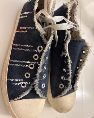 Sneackers Miss Sixty con paillettes n.35