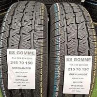 2 gomme 215 70 15c GRENLANDER INV RIF1099