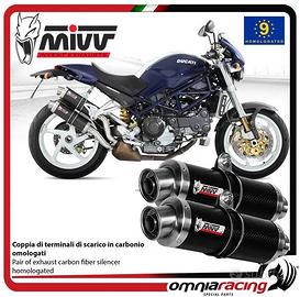 TERMINALI DI SCARICO MIVV DUCATI MONSTER 800 S2R