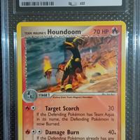 Houndoom EX Team Magma Vs Aqua 34/95 CGC 10