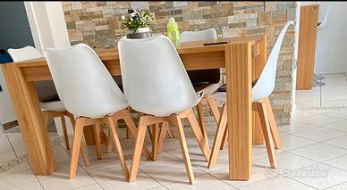 Sedie moderne bianche