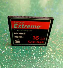 Compact Flash SanDisk Extreme 16GB