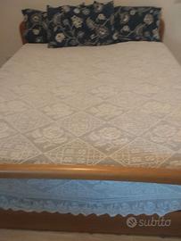 Coperta in cotone uncinetto matrimoniale