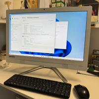 PC ALL IN ONE LENOVO 24" RIGENRATO