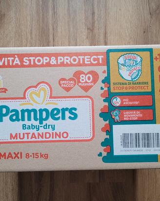 Pannolini Pampers Baby-dry Mutandino taglia 4 
