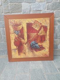 Quadri africani legno