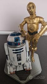 action figures r2d2 (c1p8) e c3po Guerre Stellari