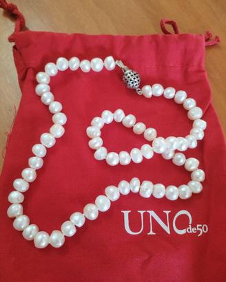 Collana di perle naturali 