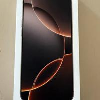 IPHONE 16 PRO MAX 256 GB NUOVO MAI APERTO!!!