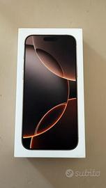 IPHONE 16 PRO MAX 256 GB NUOVO MAI APERTO!!!