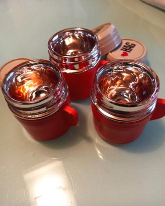 Tazzine termiche in vetro Vintage 