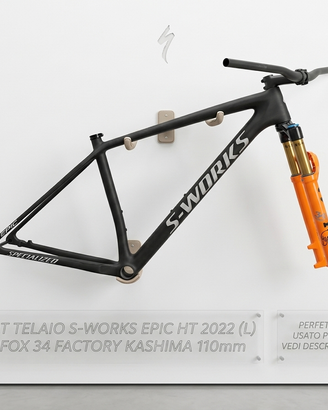 Kit Telaio S-Works Epic HT 2023 Taglia L + Fox 34