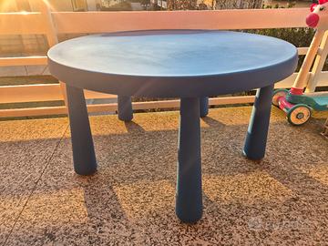 tavolino blu bambini ikea