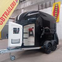 Trailer trasporto cavalli 2 posti con selleria