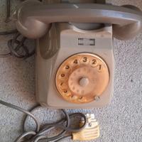 Telefono a Disco Sip anni 70/80 Colore Grigio