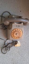 Telefono a Disco Sip anni 70/80 Colore Grigio