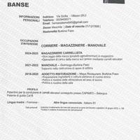 Magazziniere e Corriere