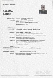 Magazziniere e Corriere