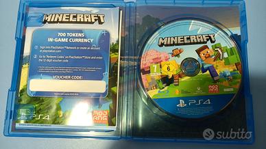 Minecraft gioco per PlayStation 4. 