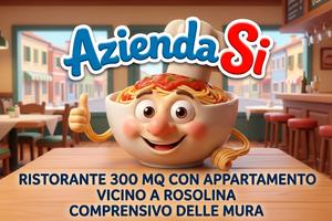 Ristorante forno pizza con mura e alloggio 25n