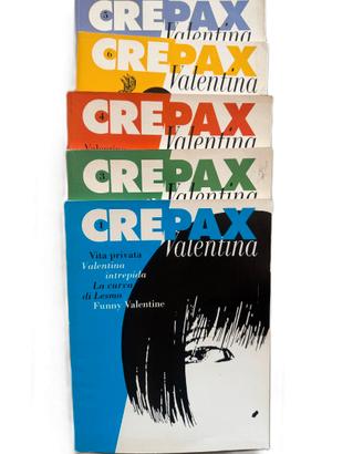 CREPAX Valentina, vol 1,3,4,5,6