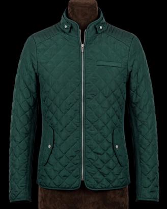 Giacca trapuntata verde bosco taglia S/M