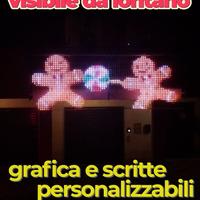 Tenda Led Luminarie Natale Display