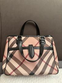 Burberry borsa a mano Check classico