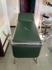 Lettino medico vintage anni 60 ritiro in loco