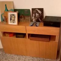 Testata letto (mobile poco profondo), vero legno