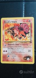 Brock's Vulpix Wizard promo gold