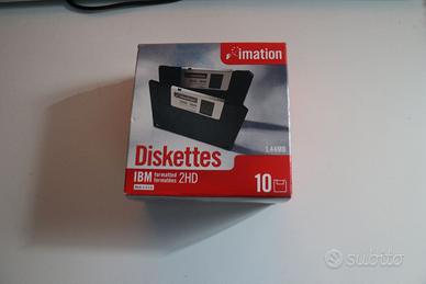 Floppy Disk 1,44 mb Imation confezione da 10 nuova