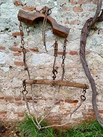 Antico giogo a 1 posto
