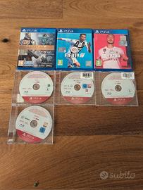 Bundle PS4: Lotto 7 Giochi + Controller 