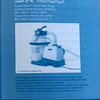 Pompa Sabbia Intex SX 1500