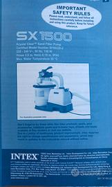 Pompa Sabbia Intex SX 1500