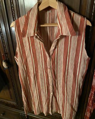 Camicia senza maniche taglia 50/52
