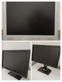 3 monitor per pezzi di ricambio 1HP 2DELL