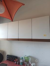 coppia armadietti pensili cucina 