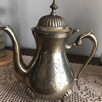 Caffettiera  / teiera in silver plated antica